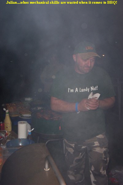 Julian....whos mechanical skills are wasted when it comes to BBQ!
